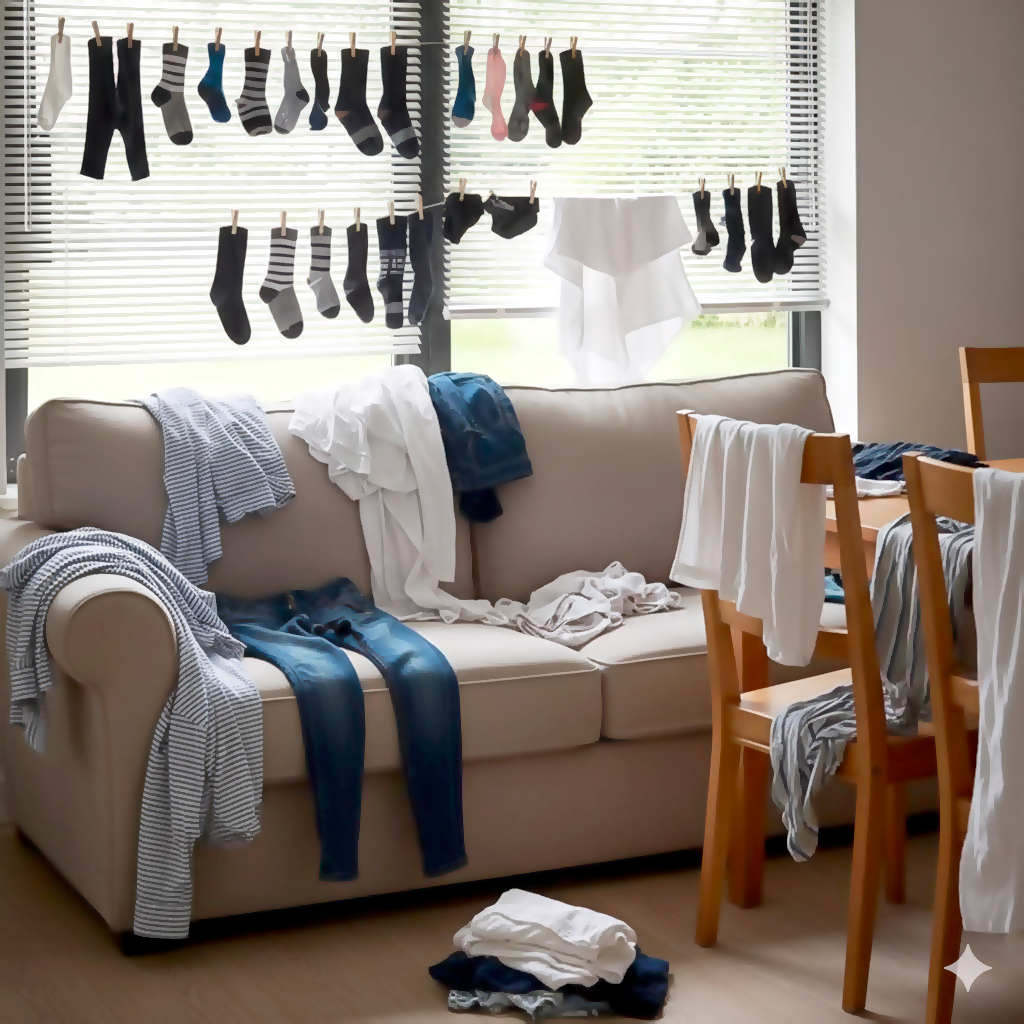 Tendedero De Ropa Plegable Con Ruedas ➕ Envío Gratis
