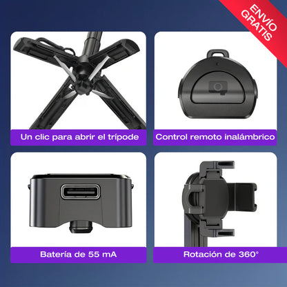 SelfiePro 3 en 1 - Incluye Regalo 🎁