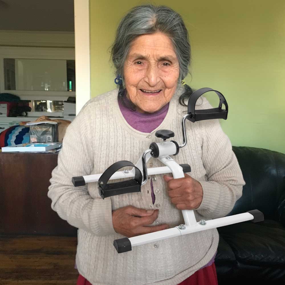 PEDALERA ORTEPEDICA PARA PIERNAS Y BRAZOS | MASAJEADOR MUSCULAR DE REGALO 🎁