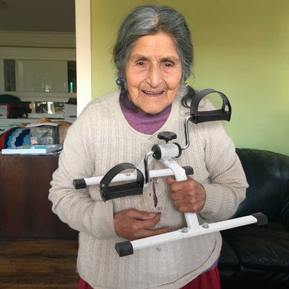 PEDALERA ORTEPEDICA PARA PIERNAS Y BRAZOS | MASAJEADOR MUSCULAR DE REGALO 🎁