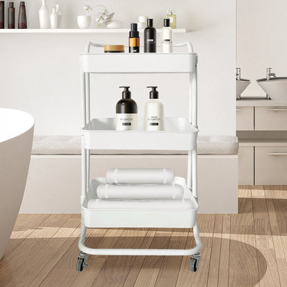 Carrito Organizador de 3 Niveles con Ruedas