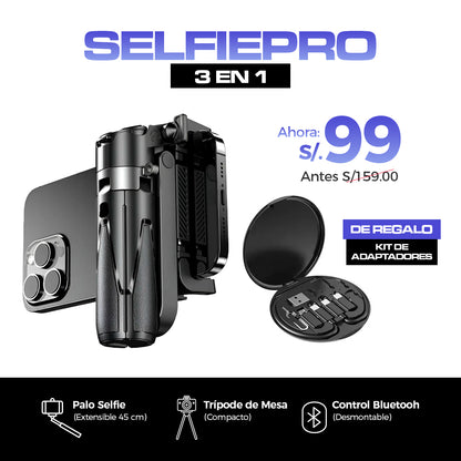 SelfiePro 3 en 1 - Incluye Regalo 🎁